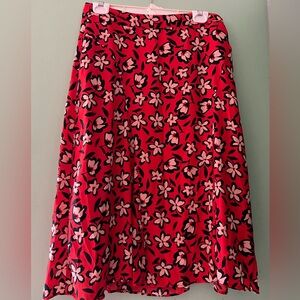 Who What Wear Floral Maxi Skirt Size 10